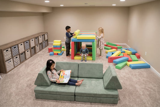 Play Couch vs. Foam Blocks