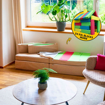 RIWI® Couch Cover (for 24 XXL building blocks)