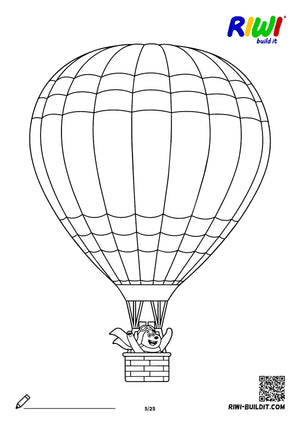 Coloring page Bear Worlds no. 5 – printable coloring sheet