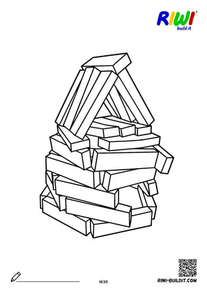 Coloring page Bear Worlds no. 10 – printable coloring sheet