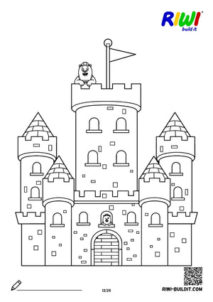 Coloring page Bear Worlds no. 12 – printable coloring sheet