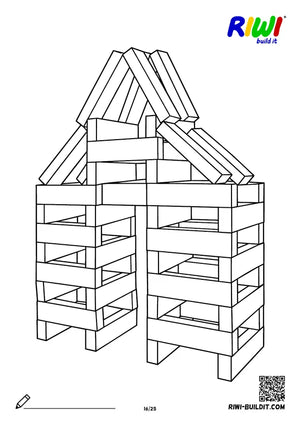 Coloring page Bear Worlds no. 16 – printable coloring sheet