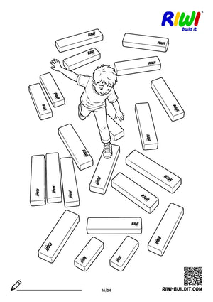 Coloring page Buildings no. 16 – printable coloring sheet