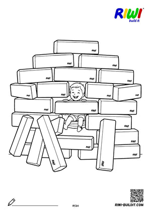 Coloring page Buildings no. 19 – printable coloring sheet
