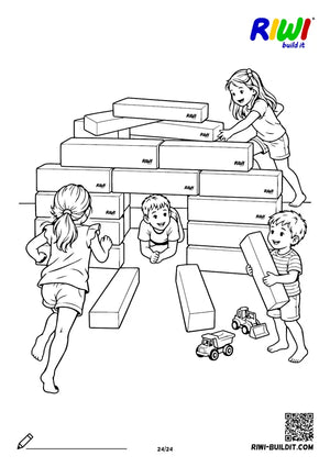 Coloring page Buildings no. 24 – printable coloring sheet