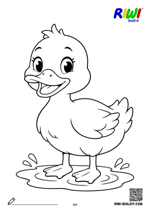 Coloring page Farm no. 7 – printable coloring sheet