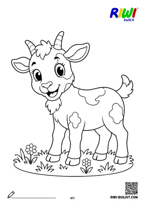 Coloring page Farm no. 8 – printable coloring sheet