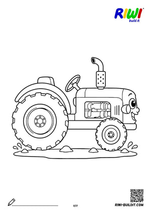 Coloring page Farm no. 11 – printable coloring sheet