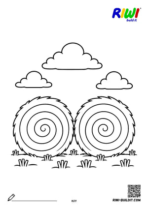 Coloring page Farm no. 15 – printable coloring sheet