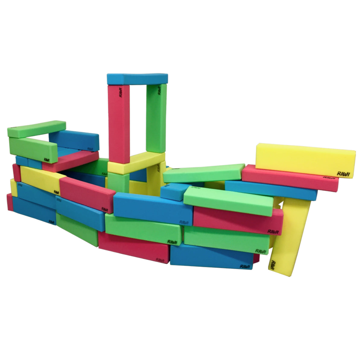 RIWI building blocks ship pirate soft foam blocks xxl giant bricks for kids creative play